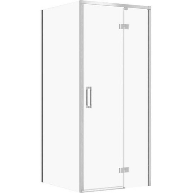 CERSANIT Kabina prysznicowa prostokątna LARGA prawa 90x80x195 cm chro