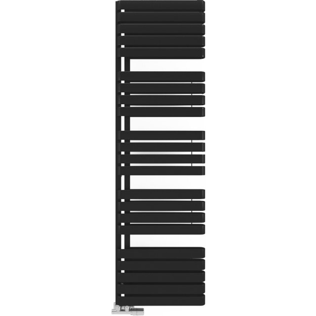 TERMA Grzejnik łazienkowy WARP S 169,5x60 czarny mat WGWAS169060-K9M5