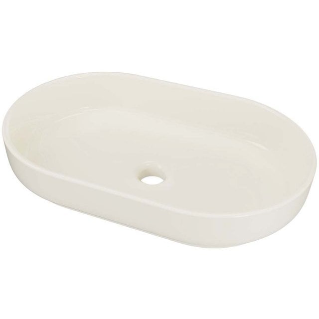 COMAD Umywalka nablatowa RIVER 2 IVORY MATT 55x35 cm UN 55 ( E-6594 )