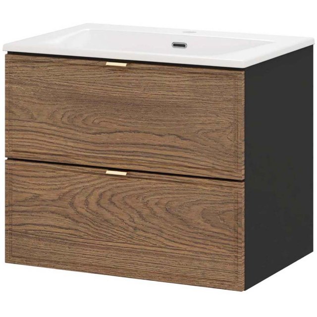 COMAD Szafka TALIA CASELLA z umywalką meblową SKY WHITE 60 cm