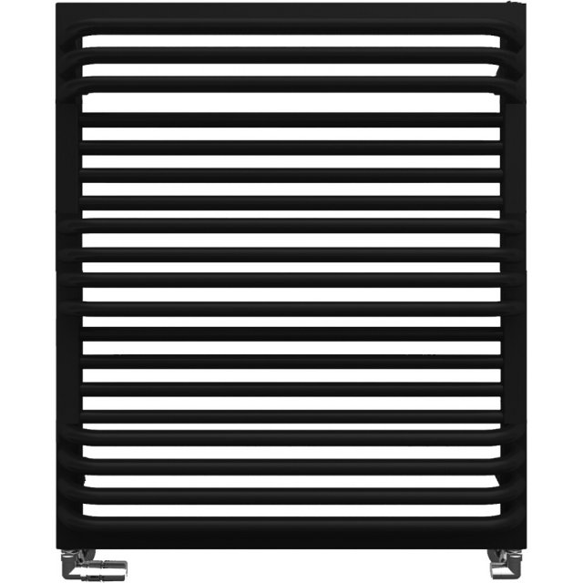 TERMA Grzejnik łazienkowy POC 2 84x50 czarny mat WGZUL084050-K9M5ZS