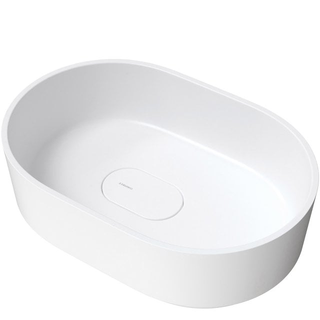 OMNIRES Umywalka nablatowa CADENCE M+ 62 owalna biały mat CADENCE620B