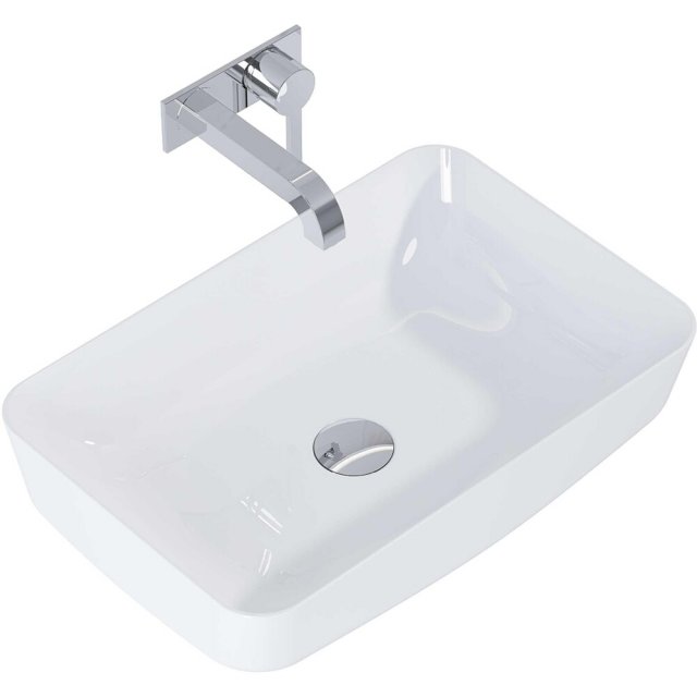 ELITA Umywalka nablatowa NOMIA 50x39 blat, ceram white 145042