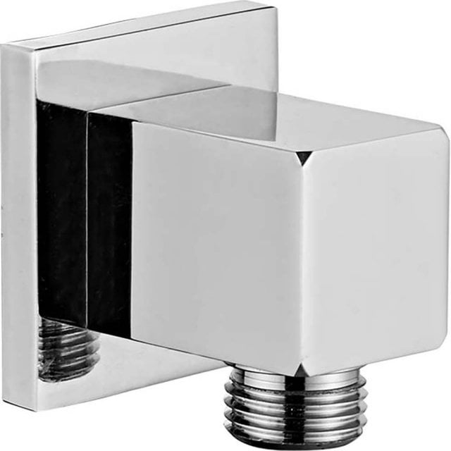 LAVEO Przyłącze kątowe KVADRATO z uchwytem na słuchawkę chrom NPQ_061