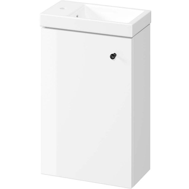 CERSANIT Szafka z umywalką MALTA 40 biała DSM, uchwyt czarny S4002-00