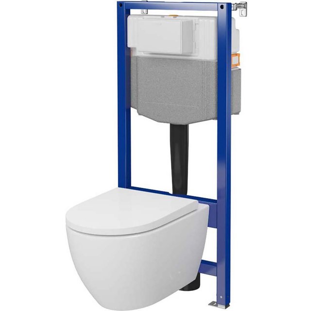 CERSANIT Zestaw podtynkowy AQUA PLUS pneumatyczny z miską ZEN PRO i d