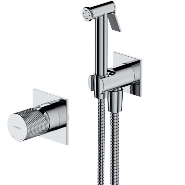 OMNIRES System bidetowy CONTOUR podtynkowy chrom połysk SYSCTBI1CR