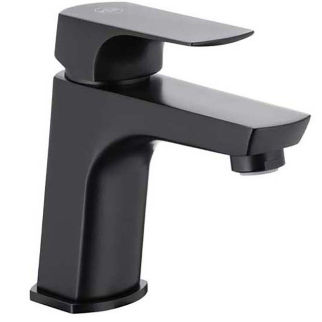 KFA Bateria umywalkowa stojąca MOKAIT click-clack czarna 5532-815-81