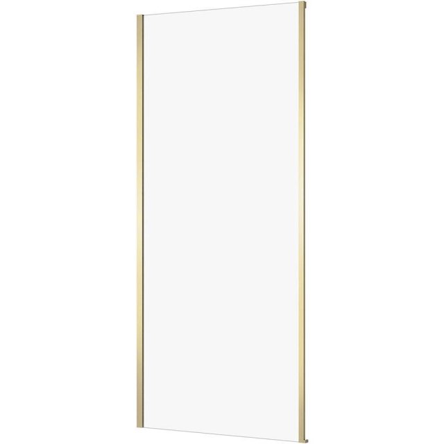 CERSANIT Ścianka kabiny prysznicowej LARGA 80x195 cm złoty mat, szkło