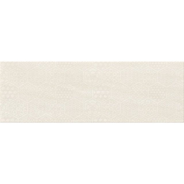 Płytka ścienna inserto BANTU cream heksagon glossy 20x60 gat. I