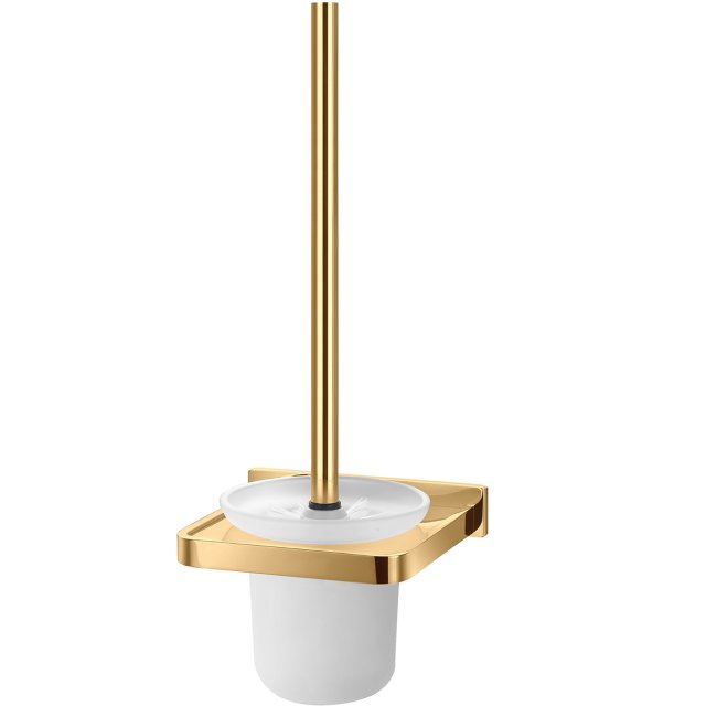 OMNIRES Szczotka toaletowa DARLING wisząca złoty połysk DA70620GL