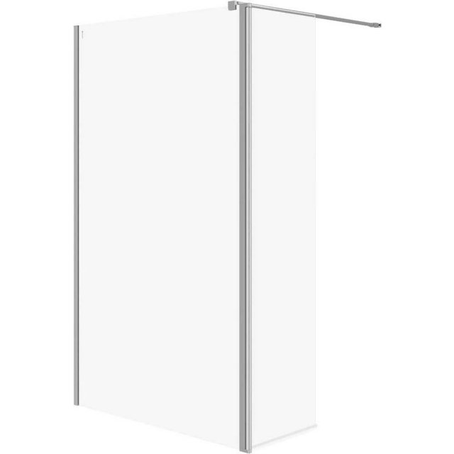 CERSANIT Kabina prysznicowa walk-in MILLE z ruchomą ścianką 120x50x20