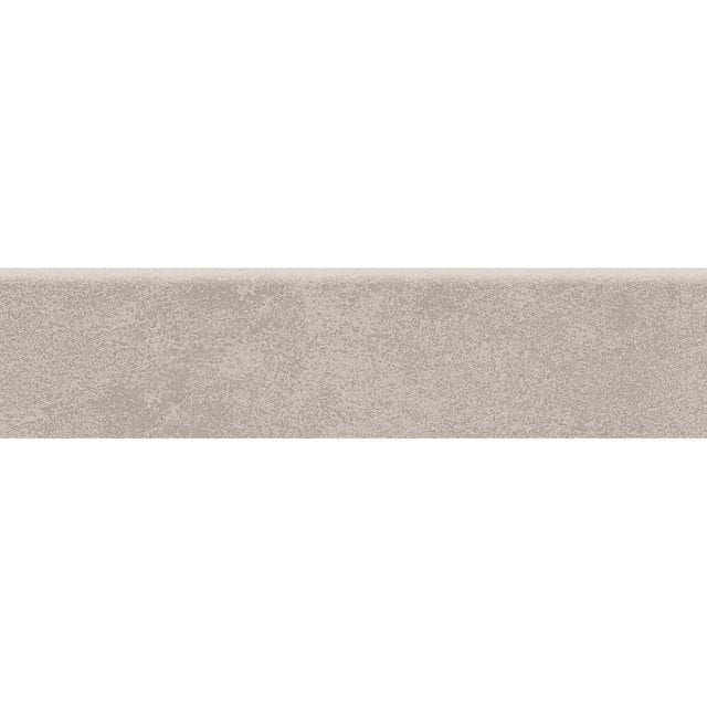 Gres szkliwiony cokół ARES light grey mat 7,2x29,8 gat. I