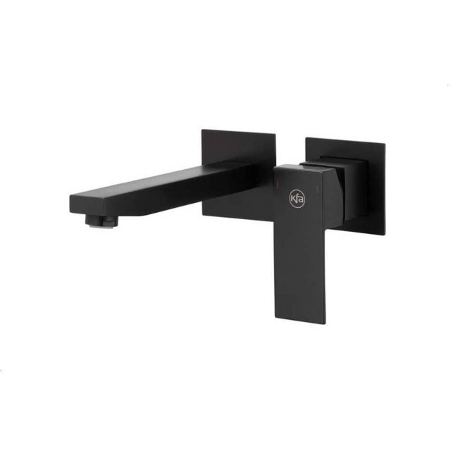 KFA Bateria umywalkowa podtynkowa LOGON czarna 5139-810-81