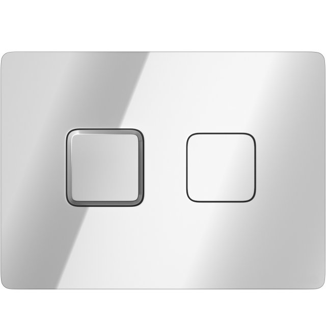 CERSANIT Przycisk pneumatyczny SQUARE chrom błyszczący K97-391