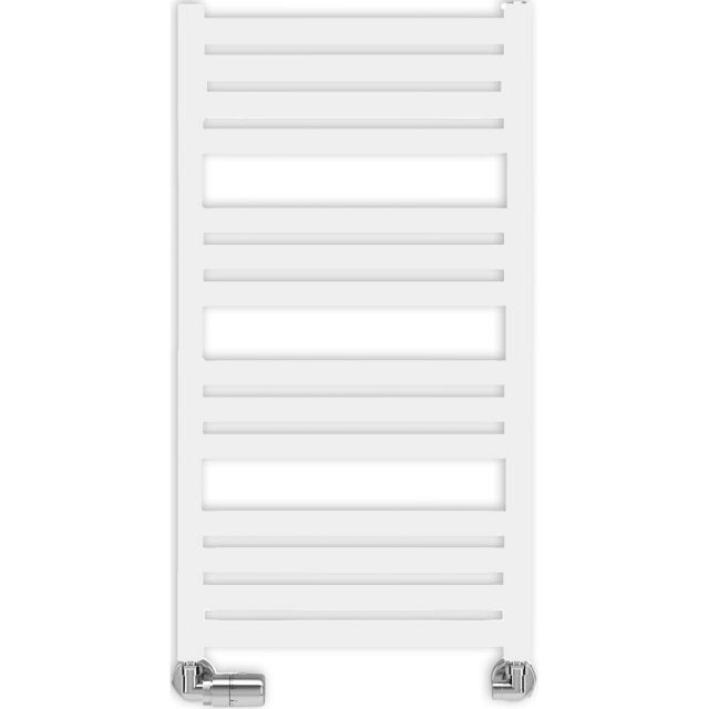 TERMA Grzejnik łazienkowy MARLIN 78x53 biały WGMAR078053-K916ZS