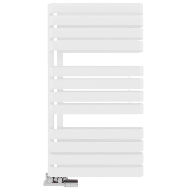 TERMA Grzejnik łazienkowy WARP S 91,5x50 biały WGWAS091050-K916GD