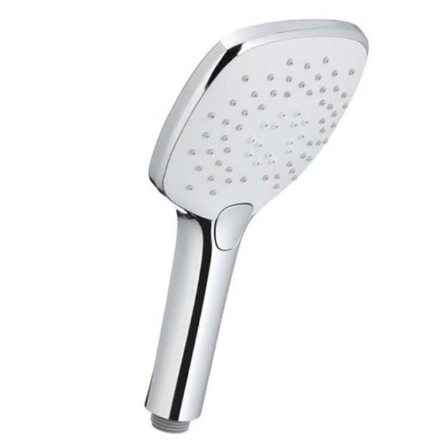 KFA Słuchawka prysznicowa ANGELIT 3-funkcyjna z przyciskiem kwadratow