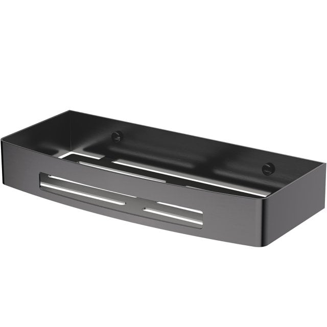 OMNIRES Koszyk prysznicowy UNI 30x5x13 antracyt szczotkowany UN10331A