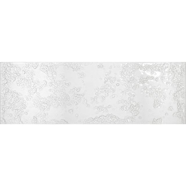 Gres szkliwiony hiszpański Realonda KAMADO WHITE błyszczący 15x45 gat