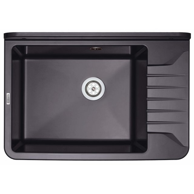 DEANTE Zlew gospodarczy GARDEN 1-komorowy - mocowany do ściany grafit