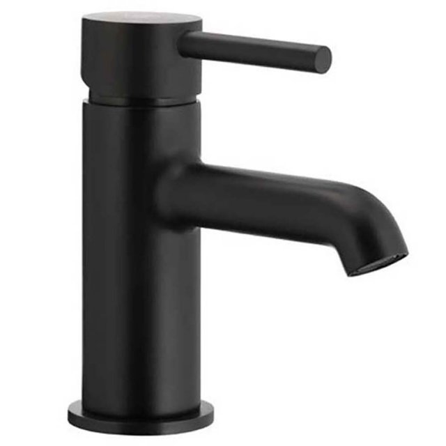 KFA Bateria umywalkowa stojąca MOZA czarna click-clack 5032-815-81