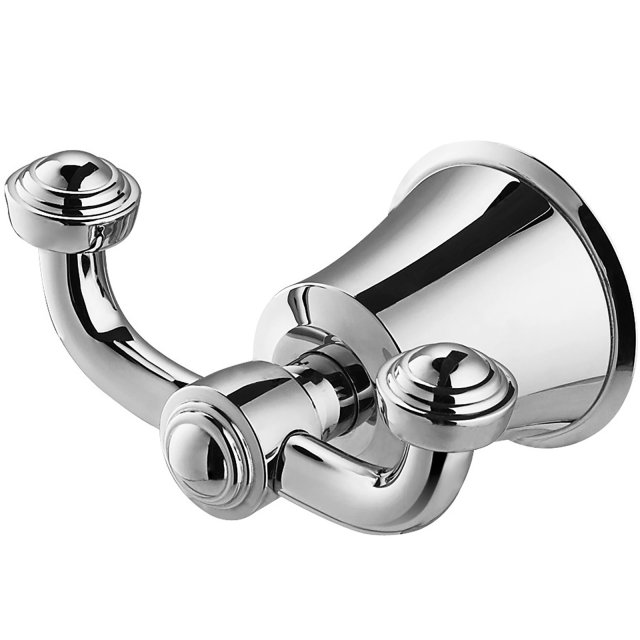 OMNIRES Haczyk ART LINE podwójny chrom połysk AL53120CR