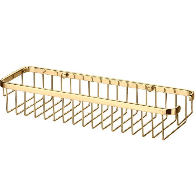 OMNIRES Koszyk prysznicowy UNI 36x7x11 złoty połysk 8963AGL