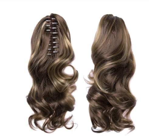 Włosy Z Klamrą długie - gęste