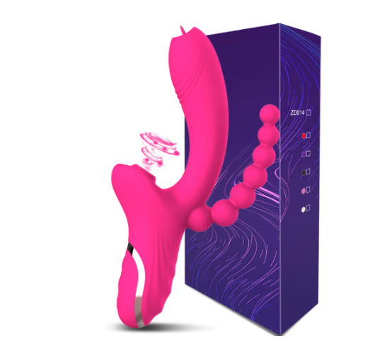 3 w 1 wibrator aż 10 trybów ssania