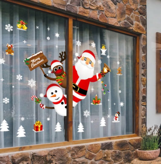 Naklejka na okno Boże Narodzenie 371