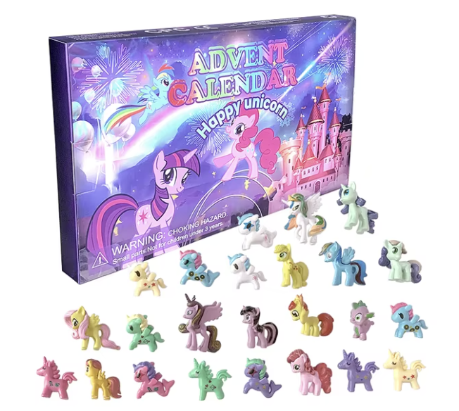 Kalendarz Adwentowy z Figurkami My Little Pony