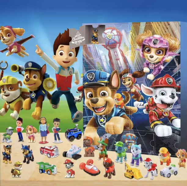 Kalendarz adwentowy Psi Patrol