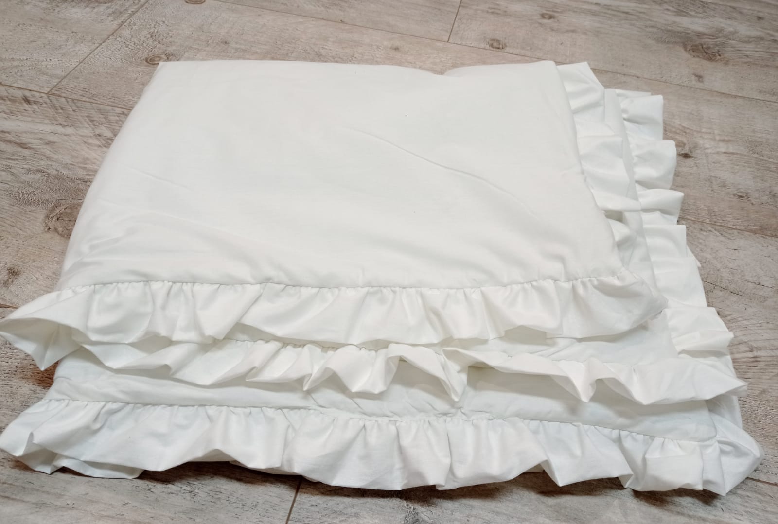 LaFerio elegancka kołderka do chrztu do wózka, łóżeczka