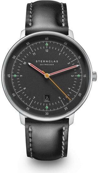 Zegarek męski Sternglas Hamburg S01-HH39-BR02