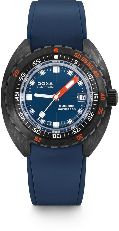 Zegarek męski Doxa SUB SUB 300 Carbon Caribbean 822.70.201.32