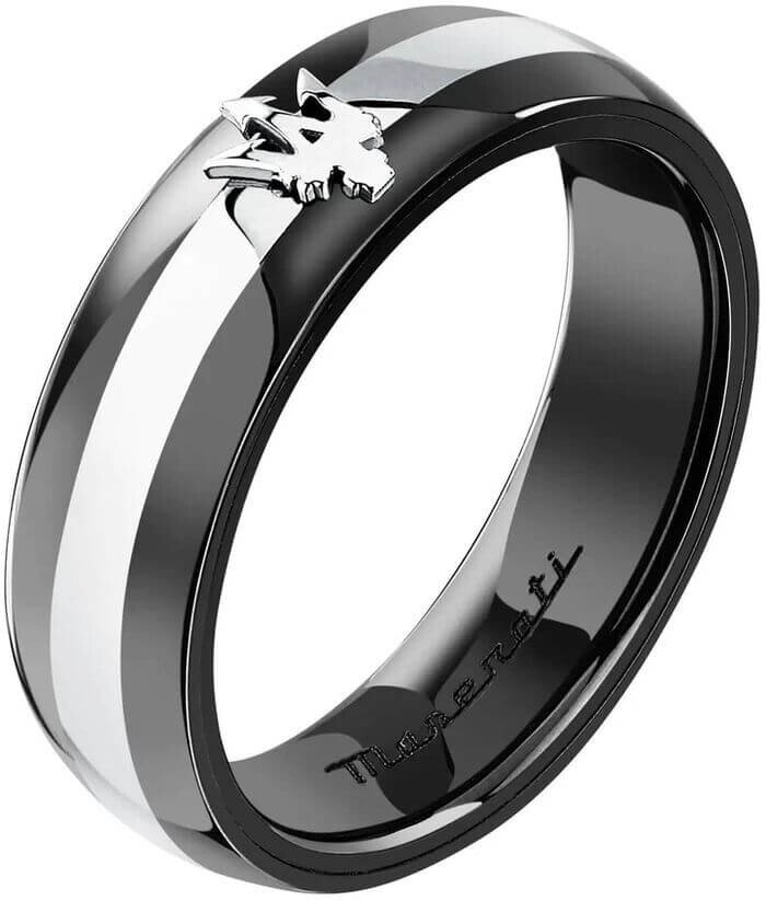 Pierścionek męski Maserati Ceramic JM225ATZ61 023