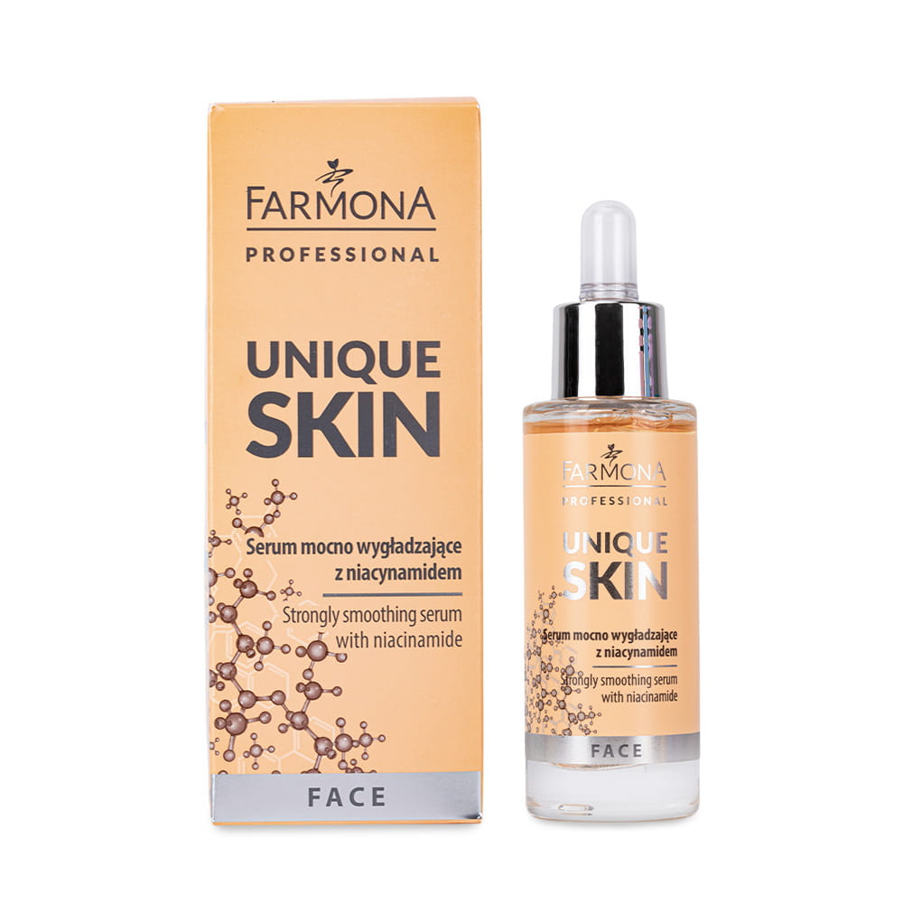 Serum do twarzy wygładzające z niacynamidem Farmona Unique Skin 30 ml