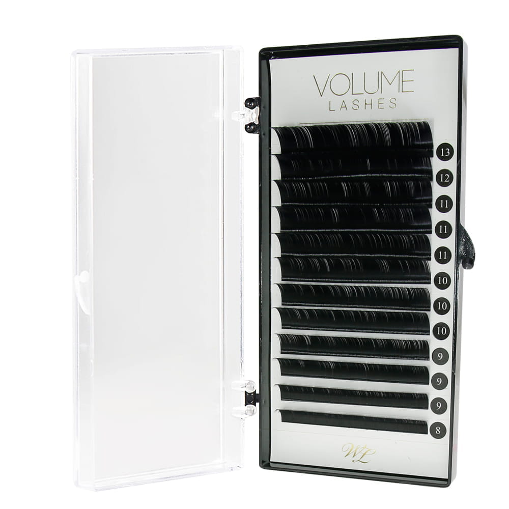 Rzęsy na pasku volume metoda objętościowa Wonder lashes D 0.10 8-13 mm
