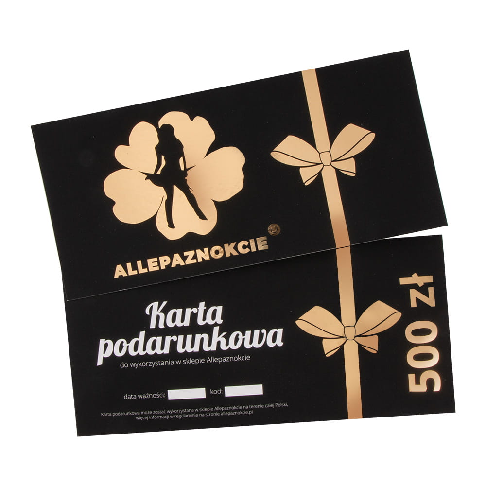 Karta Podarunkowa Voucher Gold 500zł