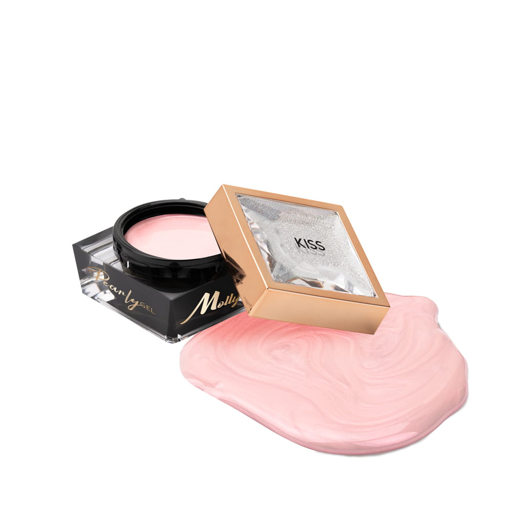 Żel do paznokci budujący MollyLac Pearly Gel Kiss 15 g