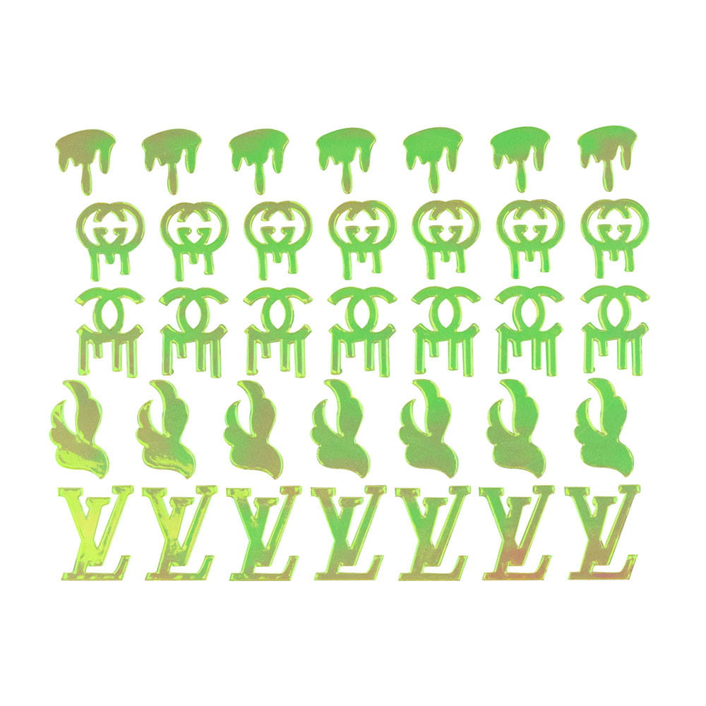 Naklejka samoprzylepna kształty logotypy Nr 21