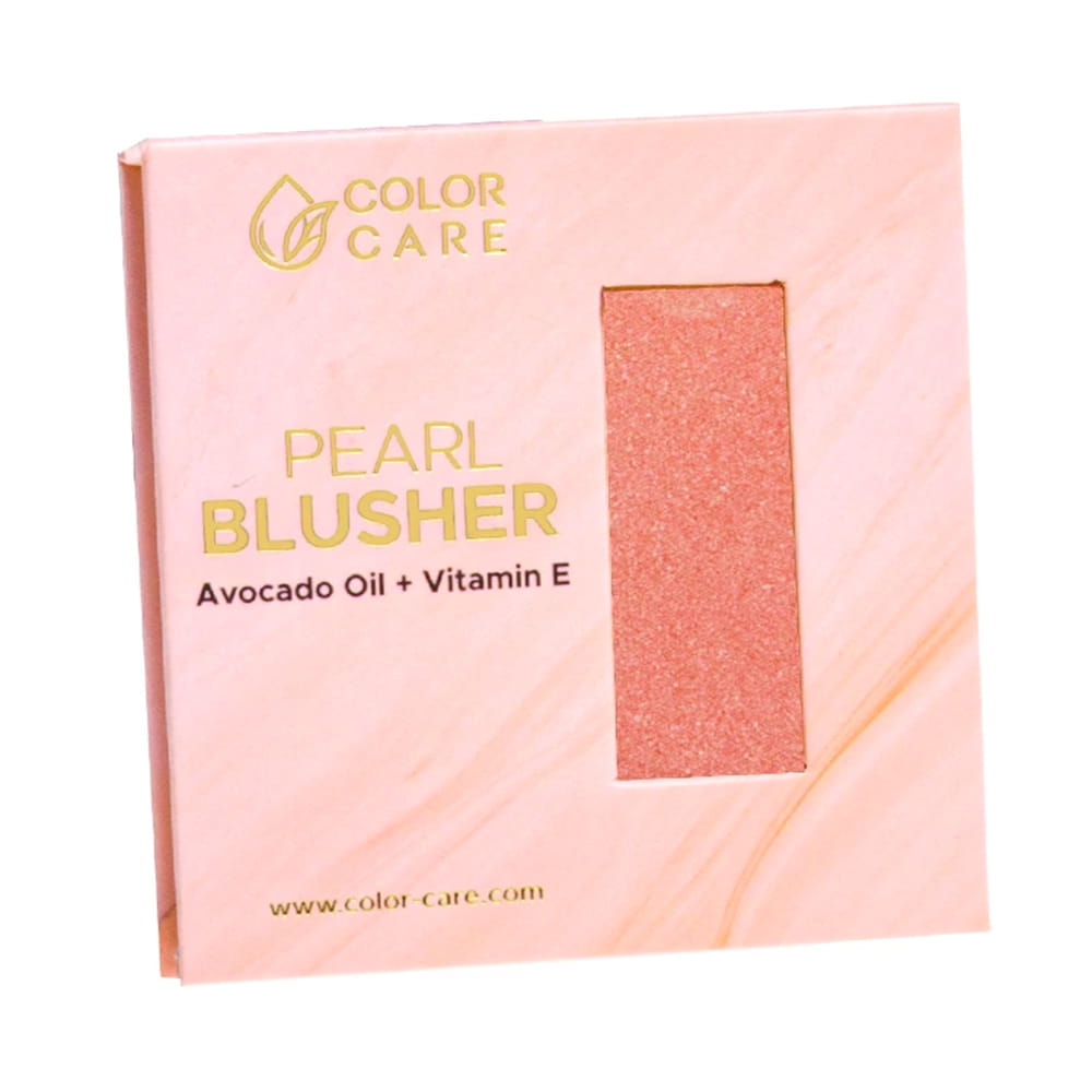 Róż perłowy do twarzy Color Care 01 coral pearl 8g
