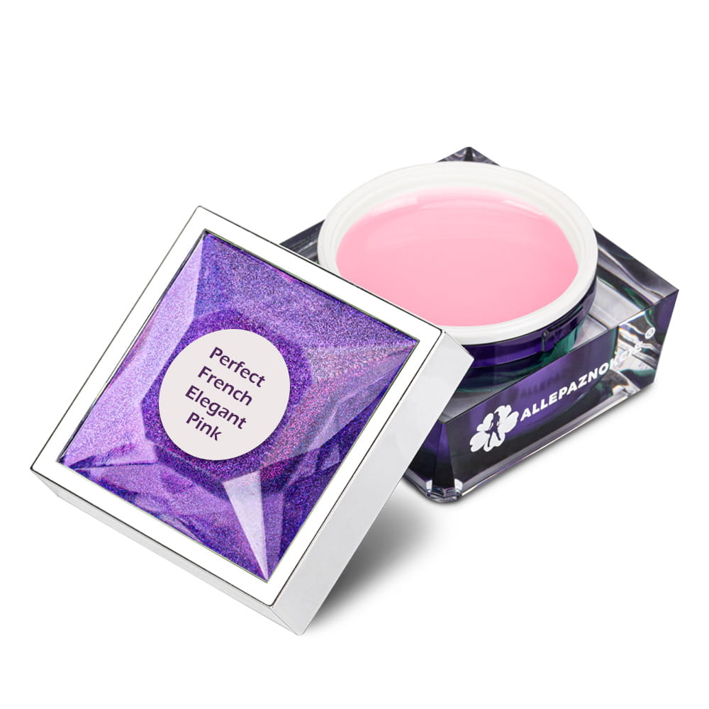 Żel budujący samopoziomujący Perfect French Elegant Pink Allepaznokcie 30g
