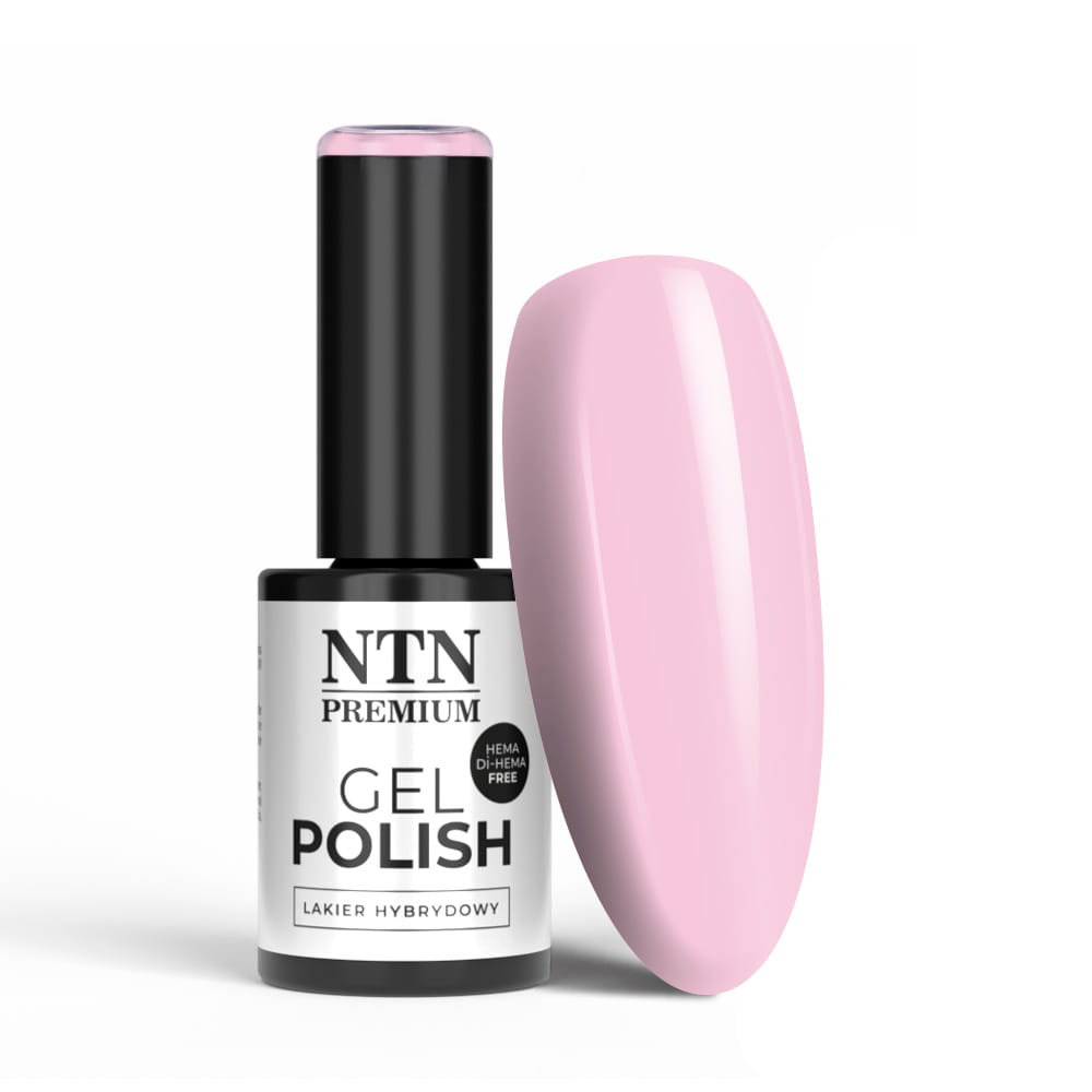 Lakier hybrydowy LED/UV Gel Polish Pinks Nr 435 Limited Edition NTN Premium HEMA/Di-HEMA Free 5g