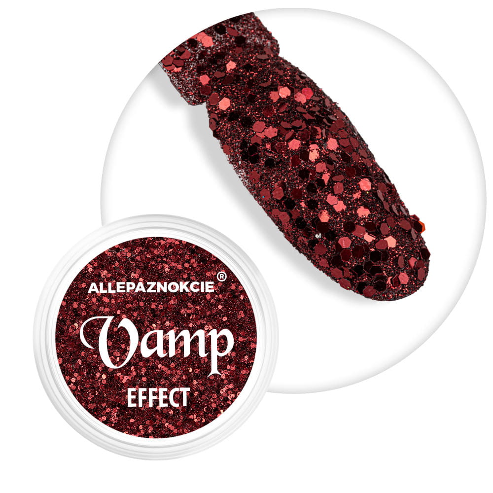 Pyłek do paznokci Vamp Effect Allepaznokcie 1 g Nr 05
