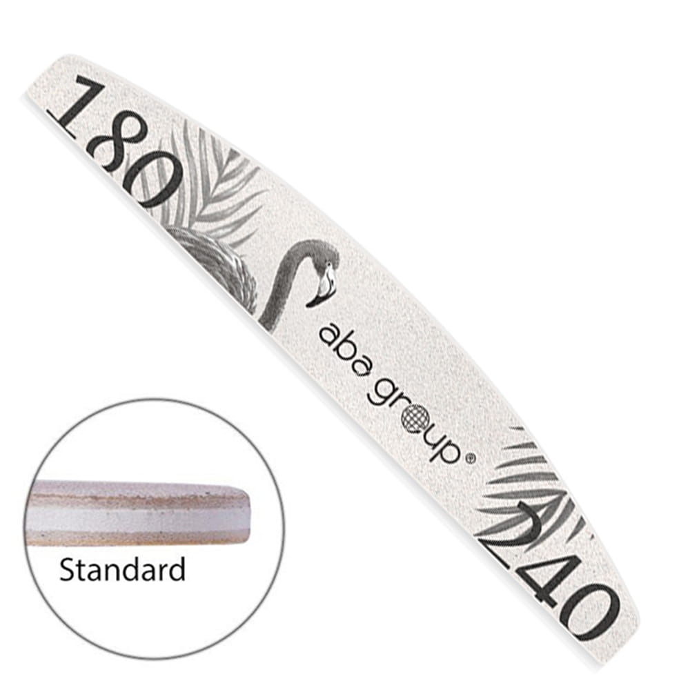 Pilnik Aba Group półksiężyc łódka szary 180/240 1 szt