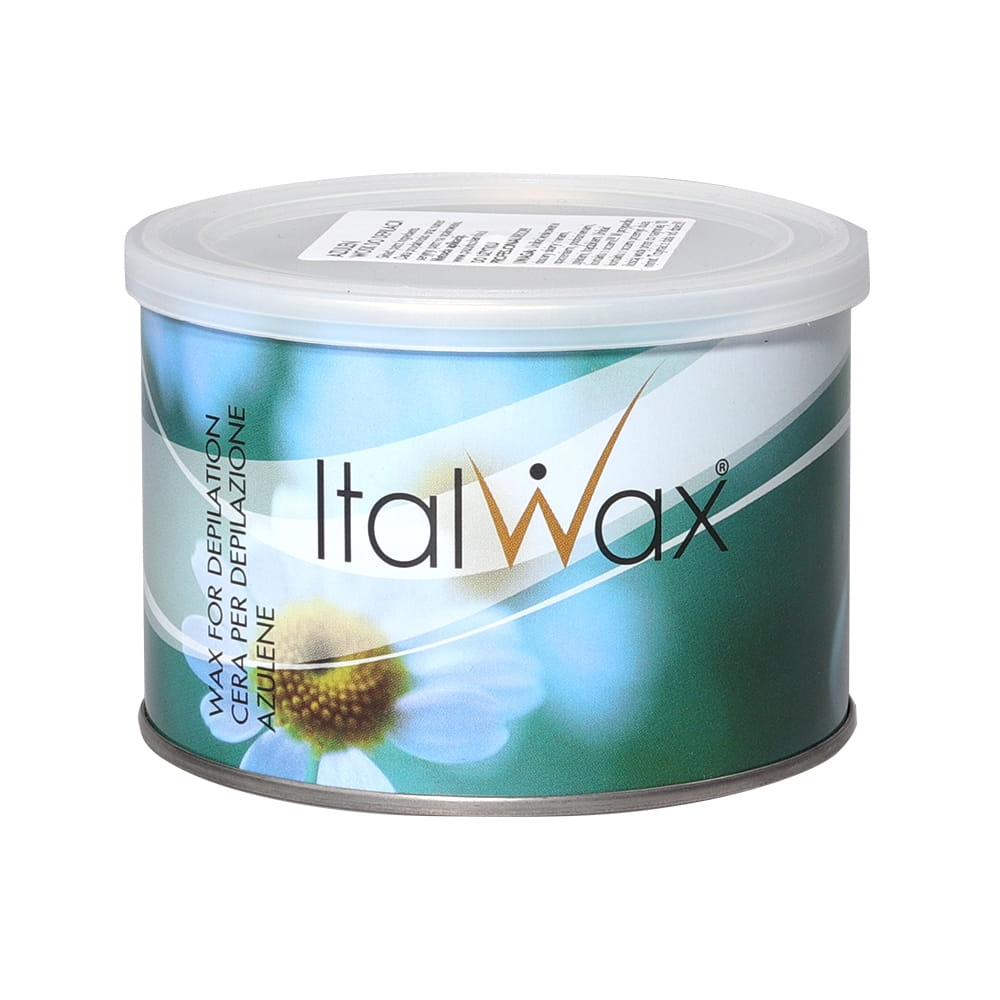 Wosk do depilacji w puszce Italwax azulen 400 ml