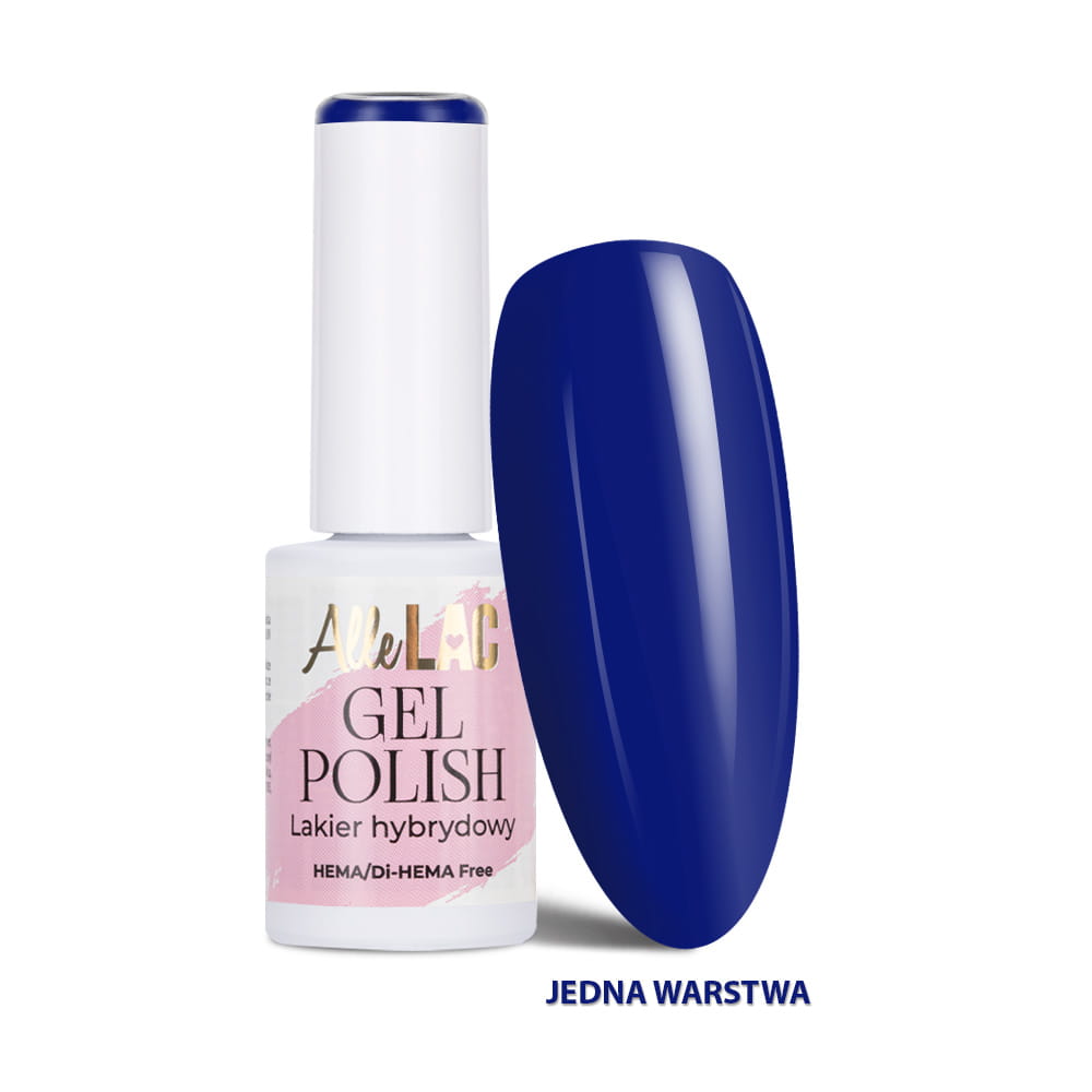 Lakier hybrydowy LED/UV Gel Polish Blues BL7 Moonlight AlleLac HEMA/Di-HEMA Free 6g