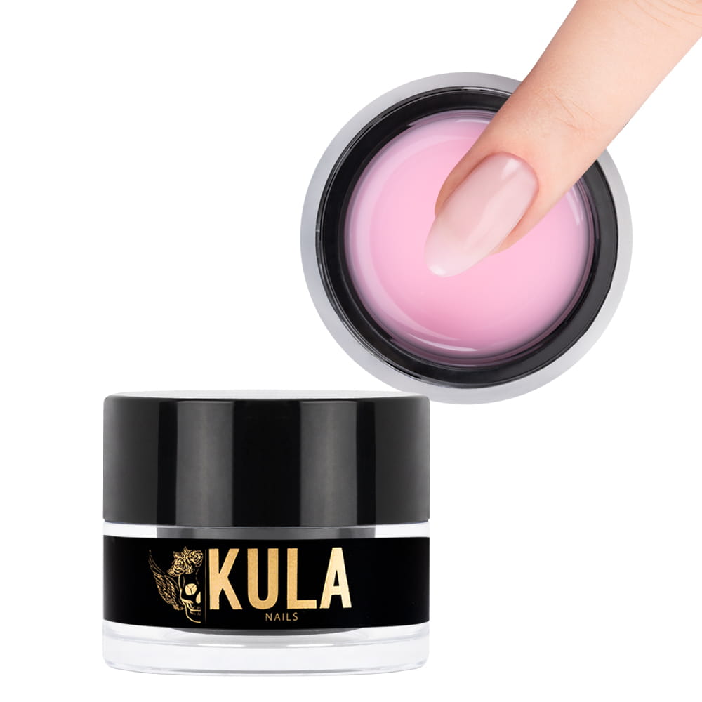 Żel do paznokci budujący Baby Pink Builder Gel Kula Nails 15 g